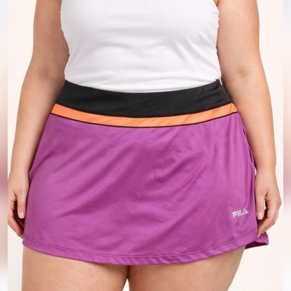 Fila Color Block Golf/Athletic Skort Size XXL